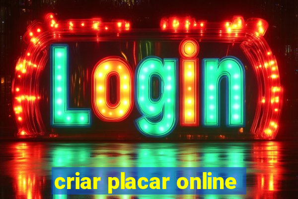 criar placar online